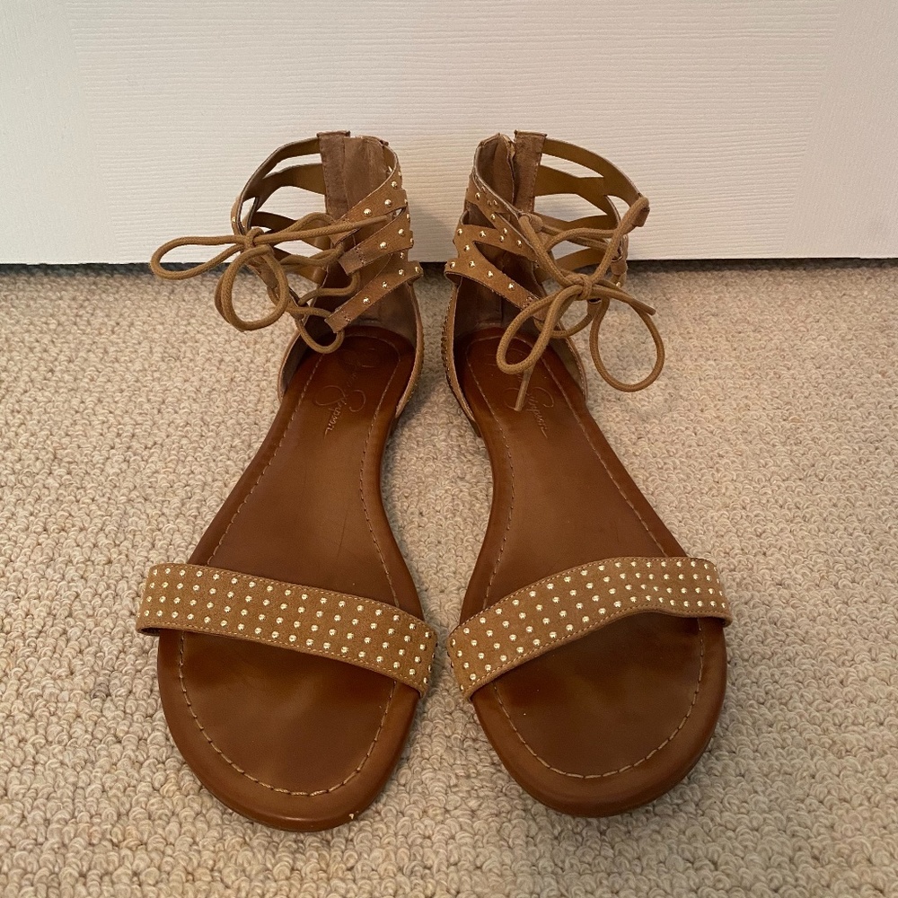 Jessica Simpson " Kaduna" Studded Sandals